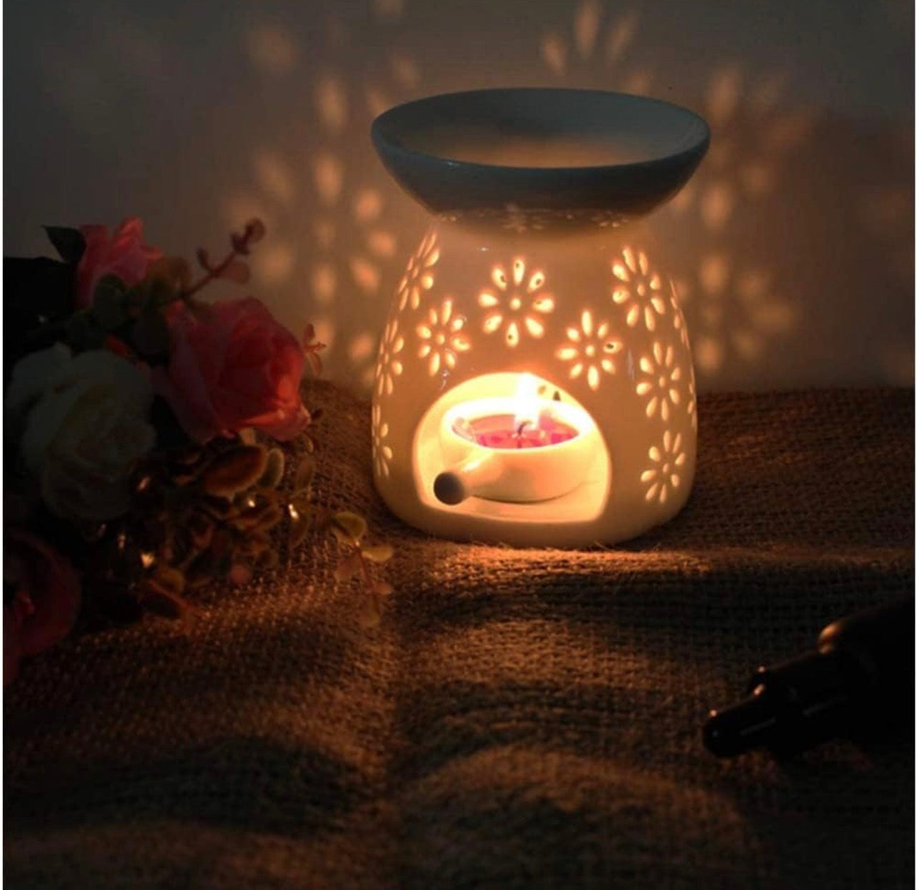 Flower wax oil burner ( comes with spoon)