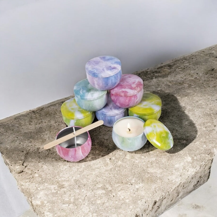 Small candles (scent you choose )